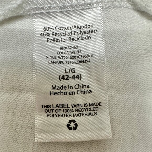 Way To Celebrate! Patriotic T-Shirt L White "True To The Red White And Blue" - Picture 6 of 9